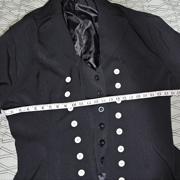 Tux style jacket with tails. Angel Secret size XXXL fully lined - Picture 2 of 7